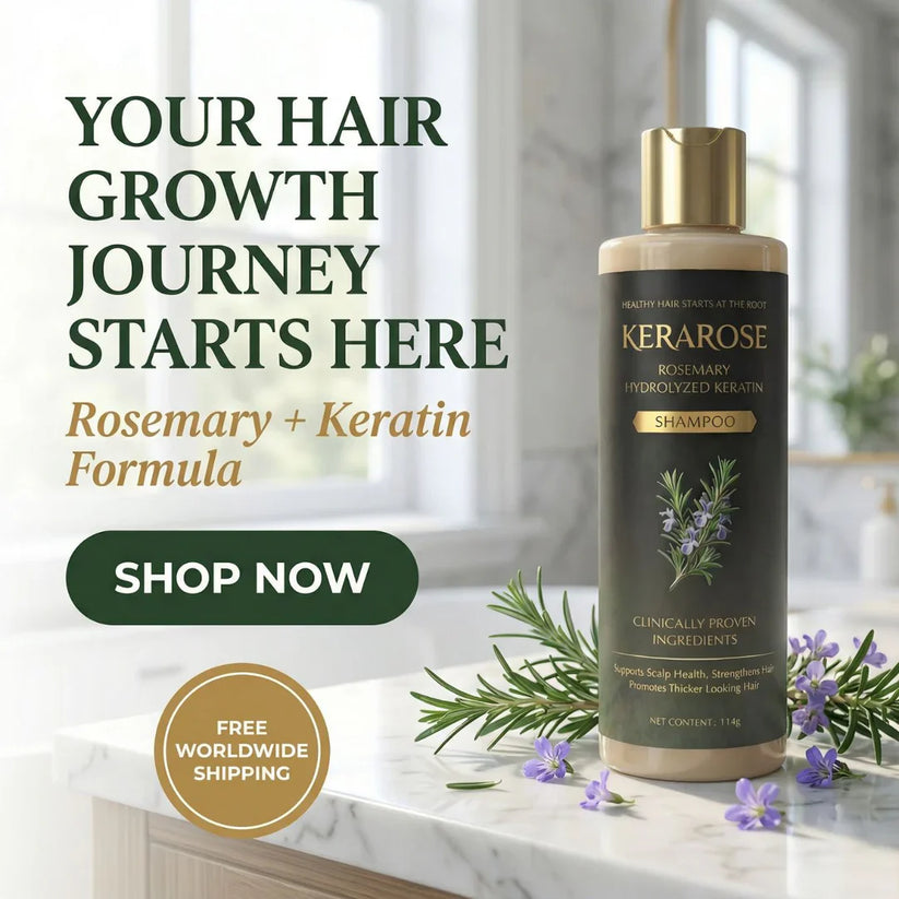 KERAROSE ROSEMARY SHAMPOO FOR HAIR GROWTH (BUY 1 GET 1 FREE)